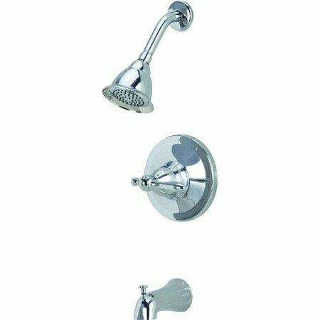 GLOBE UNION Single Metal Lever Handle Tub And Shower Faucet F1A14517CP-JPA3